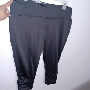 Reversible Workout Capris W SZ 1X